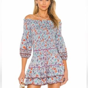 Poupette St Barth Ariel Top & Bottom SET size Small/ Medium in Sky Blue Clary